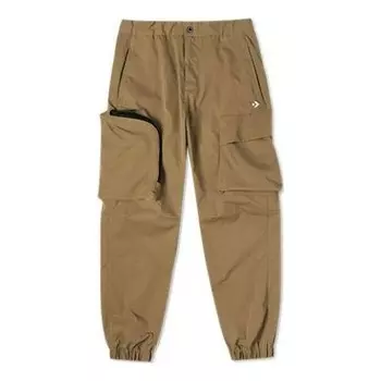 Брюки stretch woven pants 'khaki' Converse, хаки