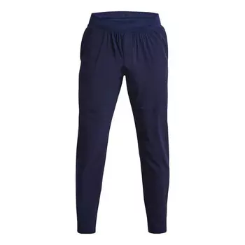 Брюки stretch woven pants 'navy blue' Under Armour, синий