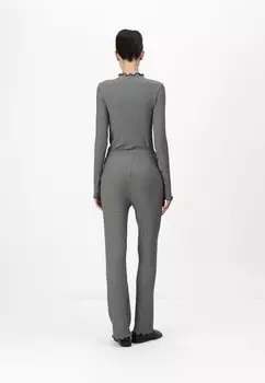 Брюки STRIPE LONNIE PANTS Mads Nrgaard, серый