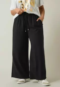 Брюки STRIPE PRINT WIDE LEG Evans, антрацит