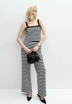 Брюки STRIPED New Look, черный