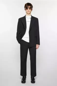 Брюки строгого кроя Acne Studios, черный