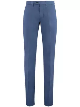 Брюки строгого кроя Canali, синий
