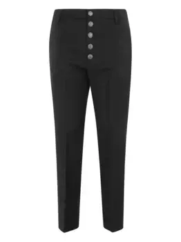 Брюки строгого кроя DONDUP, черный