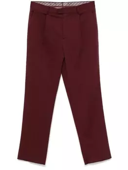 Брюки строгого кроя ETRO, красный