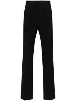Брюки строгого кроя из вирджинской шерсти VALENTINO GARAVANI, черный