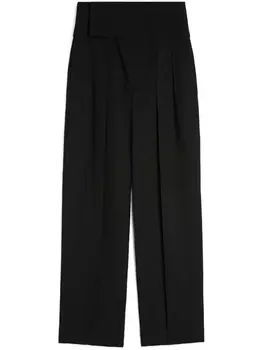 Брюки строгого кроя Jil Sander, черный