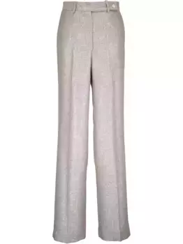 Брюки строгого кроя Kiton, серый