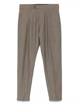Брюки строгого кроя Paul Smith, коричневый