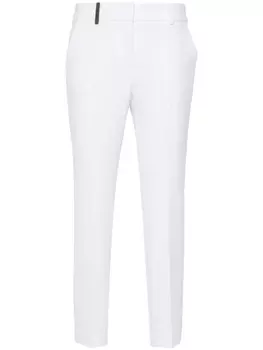 Брюки строгого кроя Peserico, белый