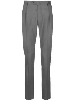 Брюки строгого кроя PT Torino, серый