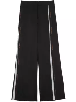 Брюки строгого кроя с лампасами Ports 1961, черный