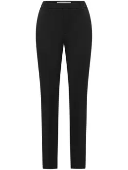 Брюки строгого кроя с вырезами Dion Lee, черный