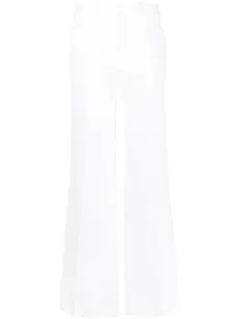 Брюки строгого кроя с завышенной талией Chlo, белый