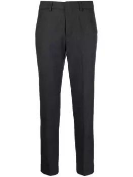 Брюки строгого кроя с завышенной талией Scotch & Soda, серый