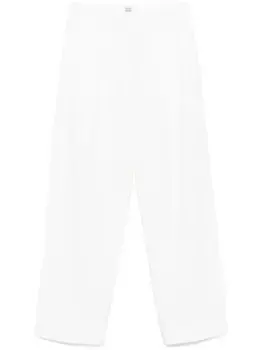 Брюки строгого кроя TOTEME, белый