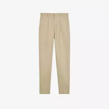 Брюки строгого кроя Vedra из эластичного хлопка строгого кроя Ted Baker, серый