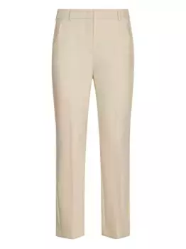 Брюки строгого кроя Weekend Max Mara, нейтральный