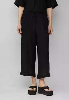 Брюки STRUKTURIERTE CULOTTE QS, черный