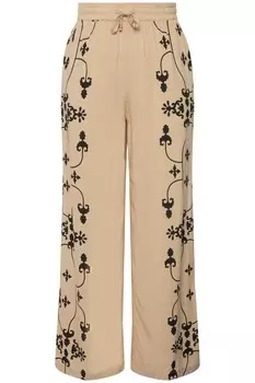 Брюки Studio Untold, цвет mandel