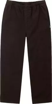 Брюки Stussy Brushed Beach Pant 'Espresso', коричневый