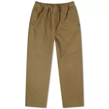 Брюки Stussy Brushed Beach, зеленый