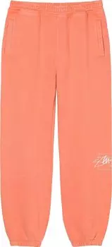 Брюки Stussy Dyed Stssy Designs Pant 'Peach', оранжевый