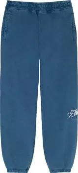 Брюки Stussy Dyed Stussy Designs Pant 'Blue', синий