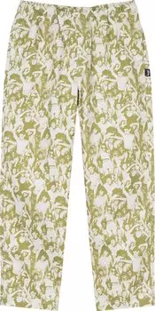 Брюки Stussy Mob Beach Pant 'Green', зеленый