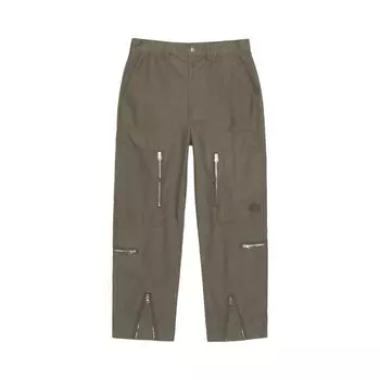 Брюки Stussy Nyco Flight Pant, зеленый