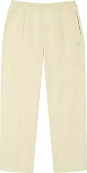 Брюки Stussy Poly Track Pant 'Pale Yellow', кремовый