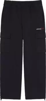 Брюки Stussy Sport Cargo Fleece Pant 'Black', черный
