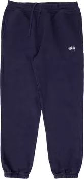 Брюки Stussy Stock Logo Pant 'Navy', синий