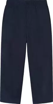 Брюки Stussy Volume Pleated Trouser 'Navy', синий