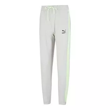 Брюки suit jogger 'grey' Puma, серый