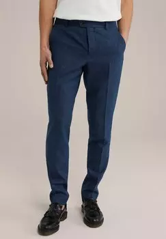 Брюки Suit trousers WE Fashion, темно-синий