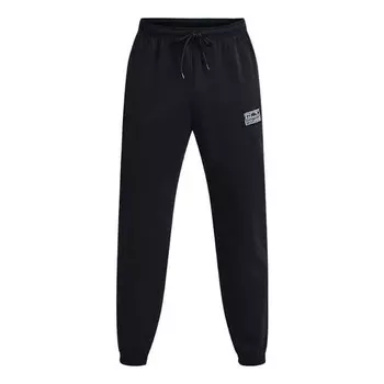 Брюки summit knit joggers 'black' Under Armour, черный