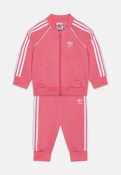 Брюки Super Star Tracksuit Unisex Set adidas Originals, розовый