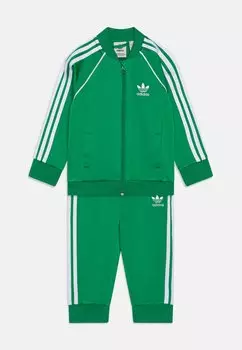 Брюки Super Star Tracksuit Unisex Set adidas Originals, зеленые