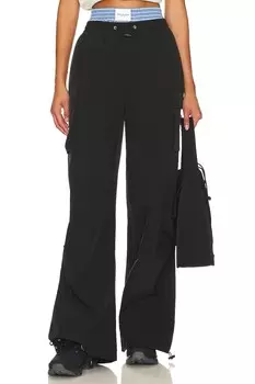 Брюки superdown Josie Parachute, черный