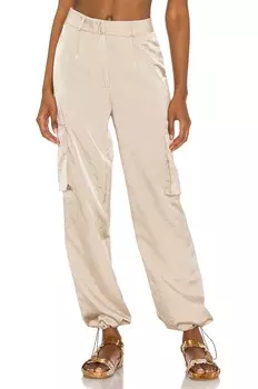 Брюки superdown Seleste Drawstring Jogger, кремовый