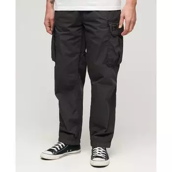 Брюки Superdry Baggy Parachute, серый