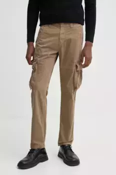 Брюки Superdry, бежевый