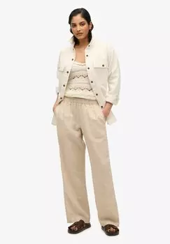 Брюки Superdry, бежевый