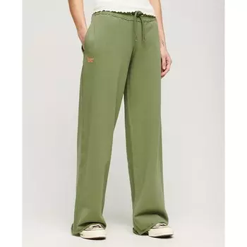 Брюки Superdry Essential Logo, зеленый