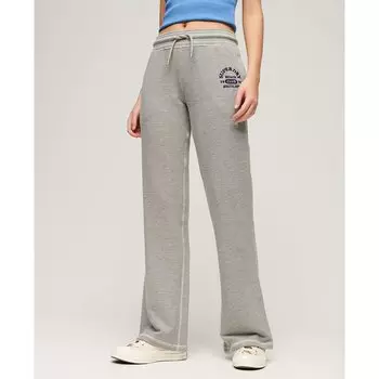 Брюки Superdry Essential Lr Flare, серый