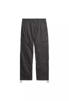 Брюки Superdry Loose fit Cargo Pants, антрацит