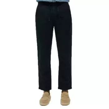 Брюки Superdry Merchant Linen, черный