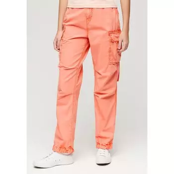 Брюки Superdry Para cargo, оранжевый