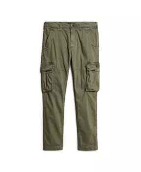 Брюки Superdry Regular Cargo Pants, оливковый